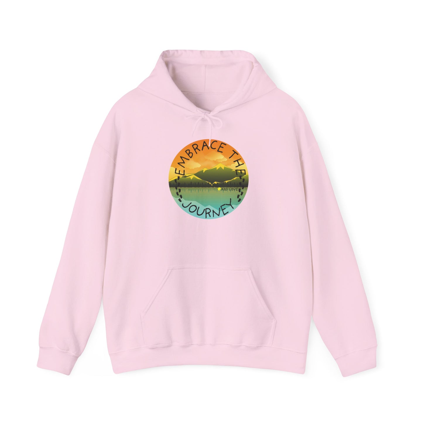 Embrace the Journey | Hoodie | Autism Awareness | Diversity and Inclusivity