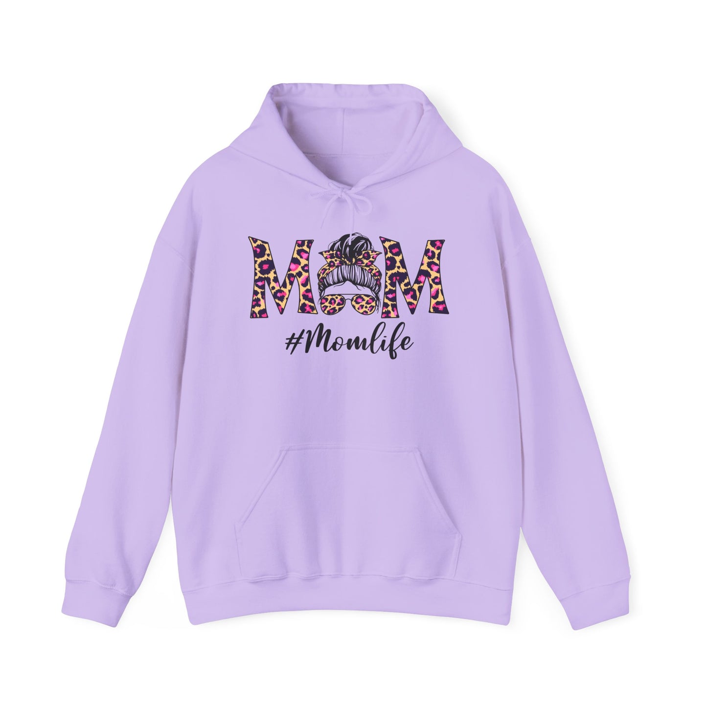 Leopard Print Mom Life Hoodie - Fierce & Fabulous | Mom Life Hoodie, Cozy Sweatshirt for Mothers, Unique Mothers Day Gift, Cute Mom Apparel