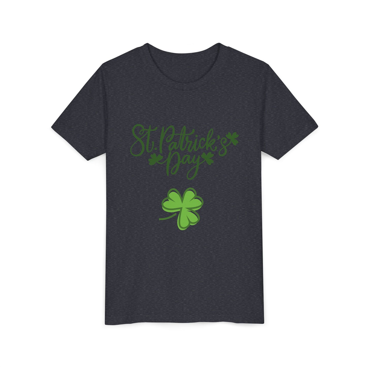 St. Patrick's Day Shamrock Youth Tee | Kids Irish Holiday Shirt