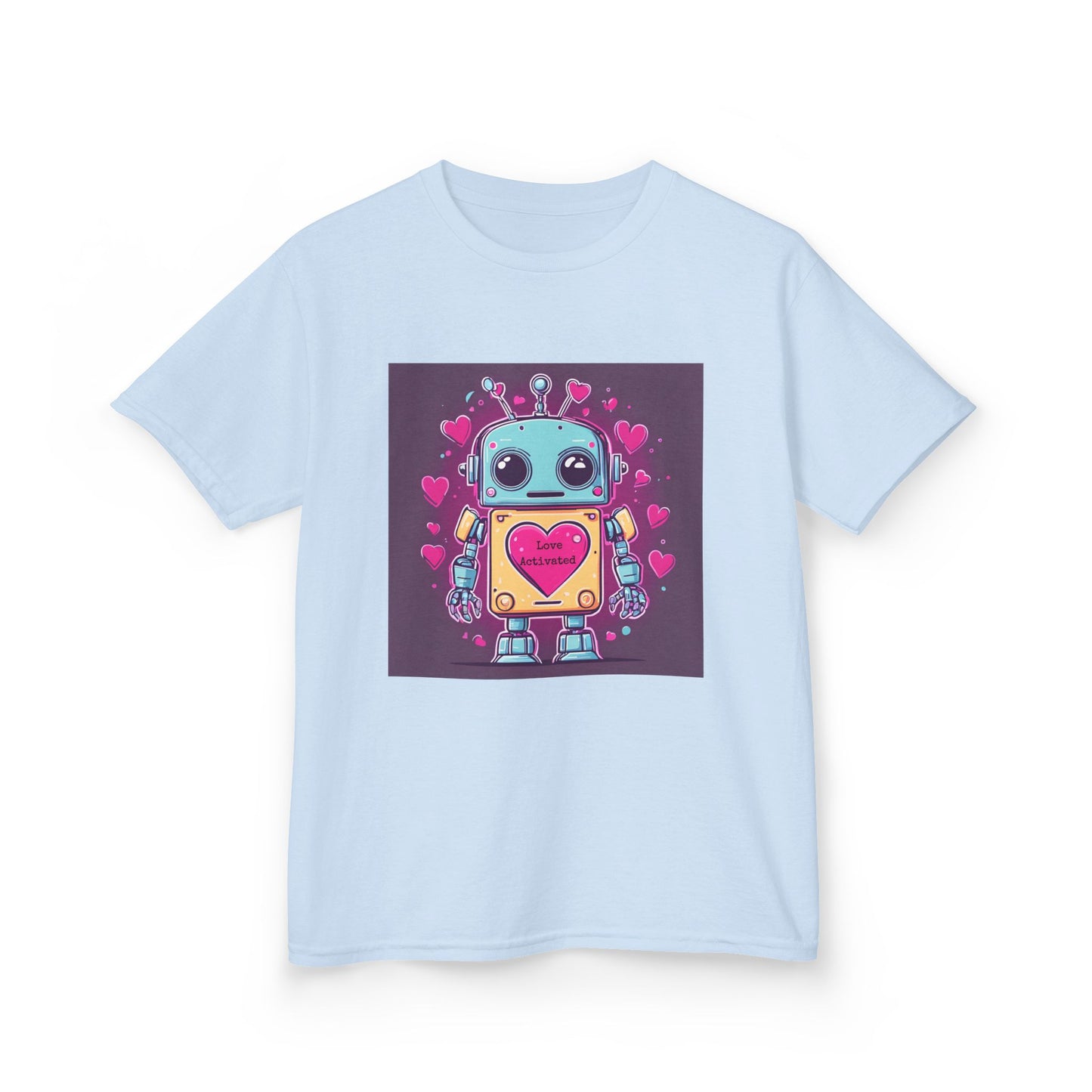 Love Activated - Robot Valentine's Kids' Tee