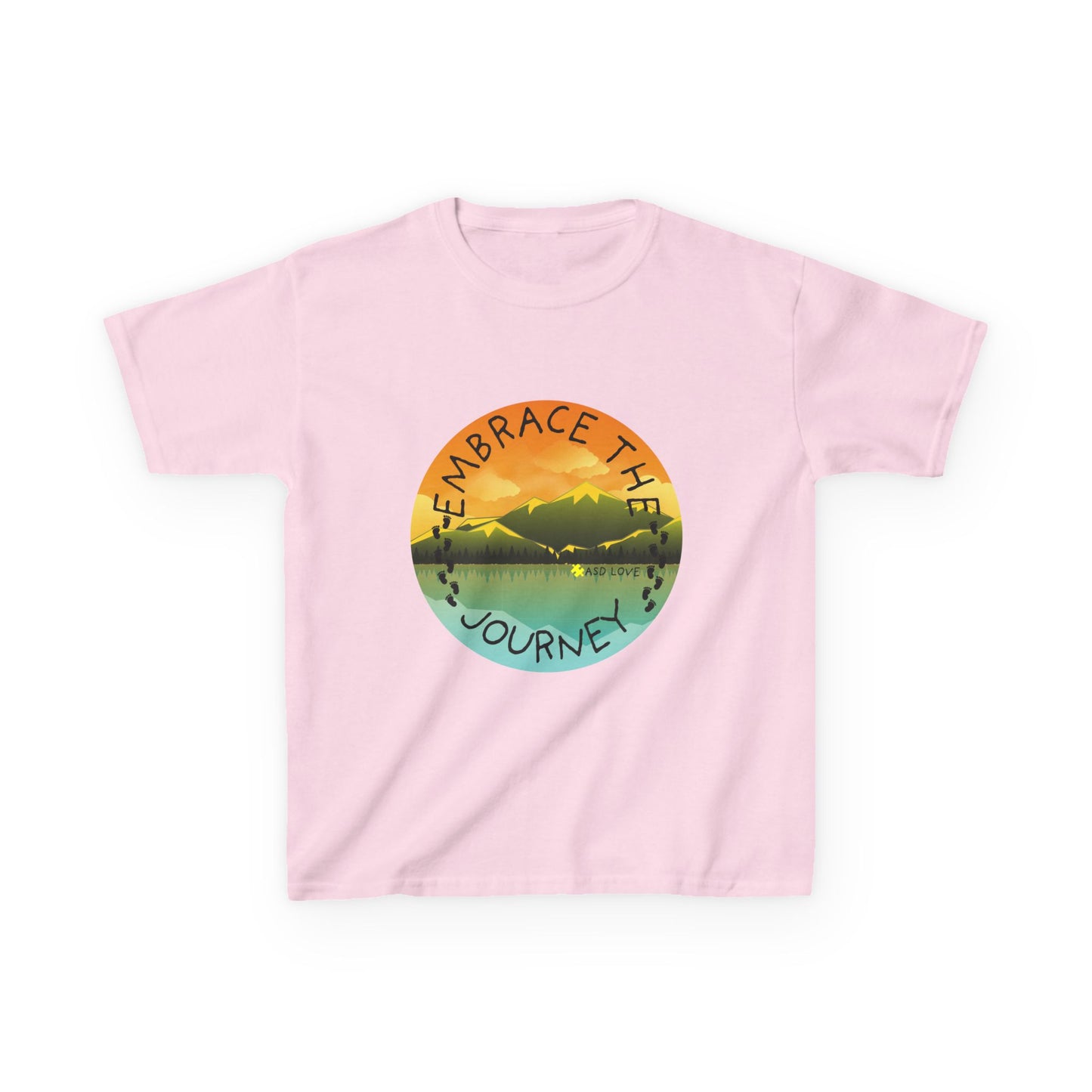 Embrace the Journey - Autism Awareness Kids Tee