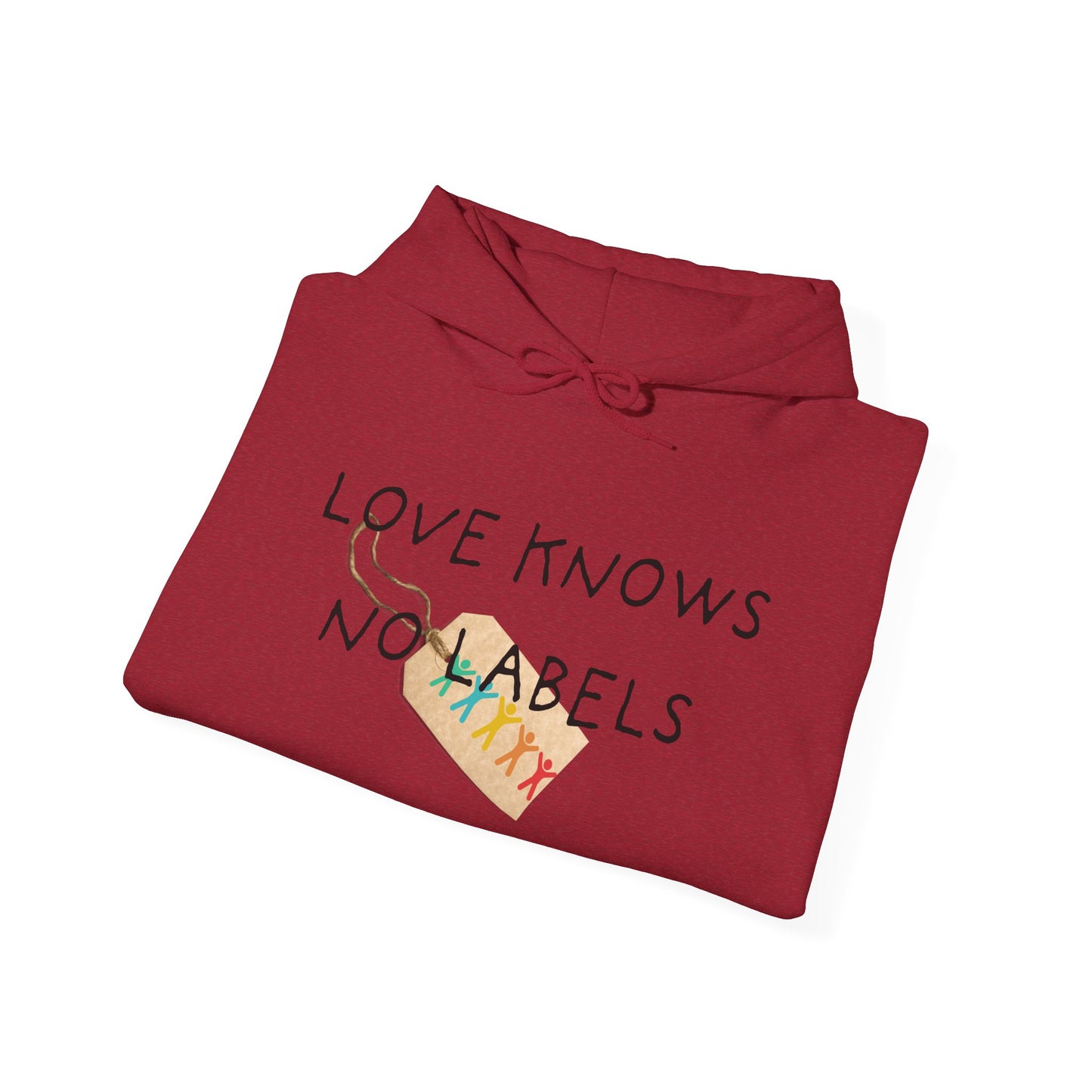 Love knows no labels | Hoodie | Autism Awareness | Diversity and Inclusivity