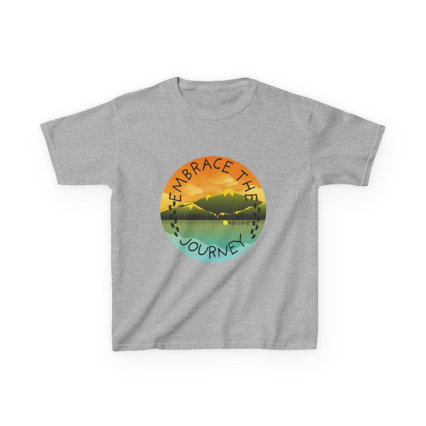 Embrace the Journey - Autism Awareness Kids Tee