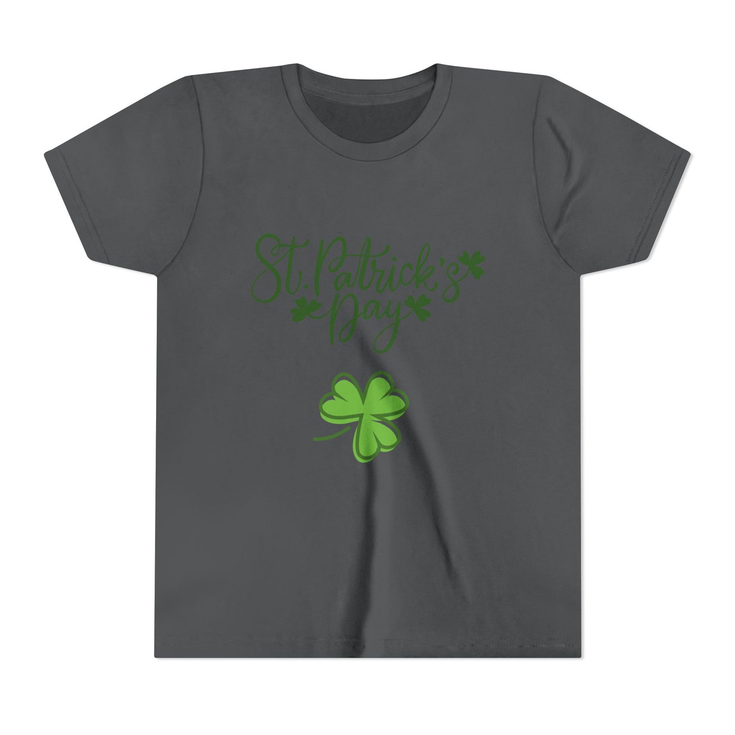 St. Patrick's Day Shamrock Youth Tee | Kids Irish Holiday Shirt