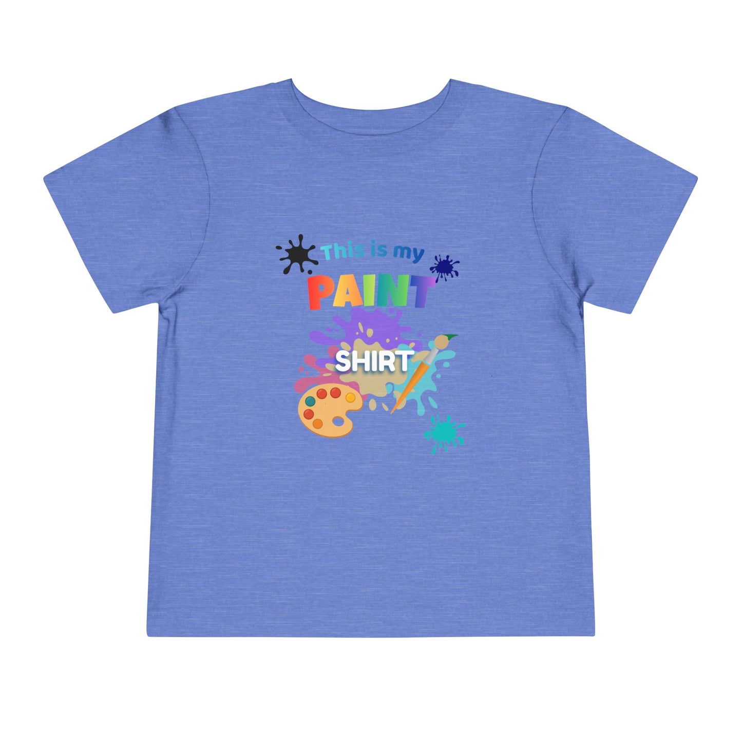 This Is My Paint Shirt Toddler Tee | Kids Painting Art Splash Shirt
