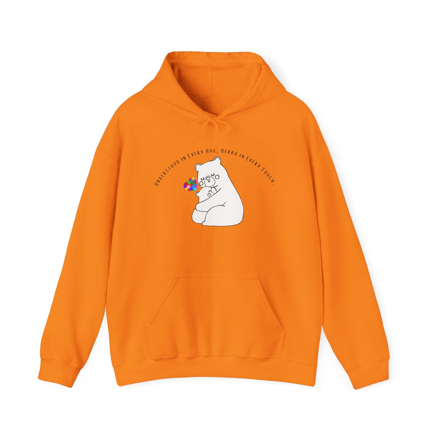 Every Hug, Every Touch - Autism Awareness Hoodie - Gift for Her, Unisex Comfort