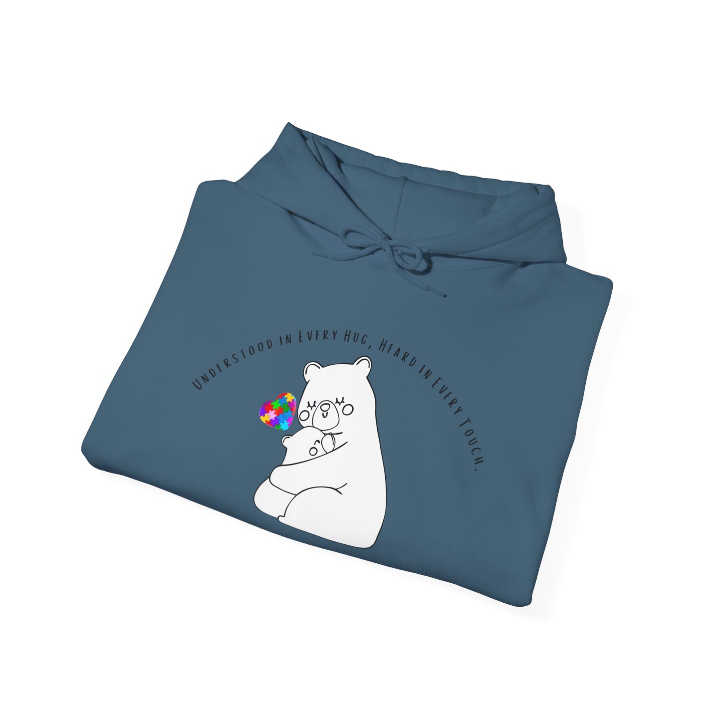 Every Hug, Every Touch - Autism Awareness Hoodie - Gift for Her, Unisex Comfort