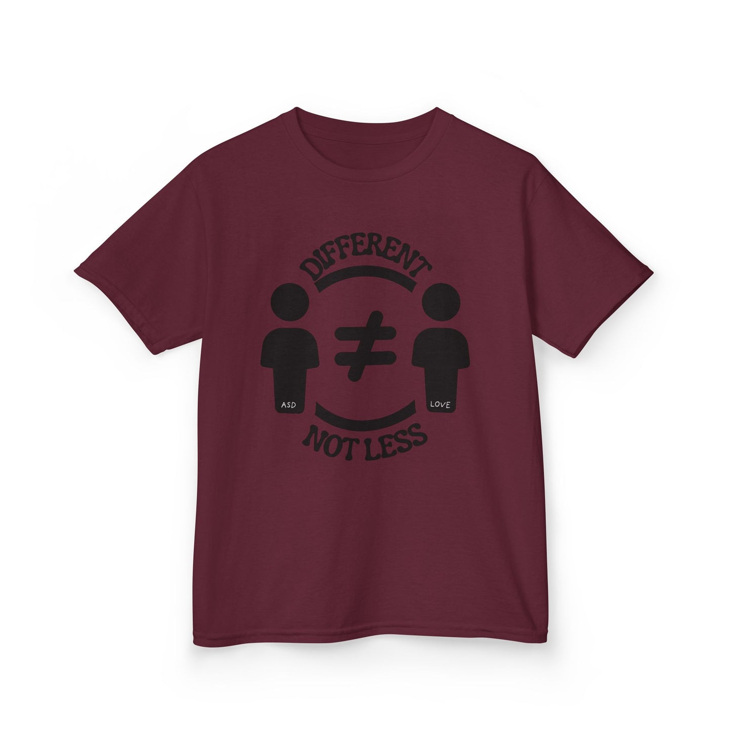 Different Not Less - Equality Autism Awareness kids Tee
