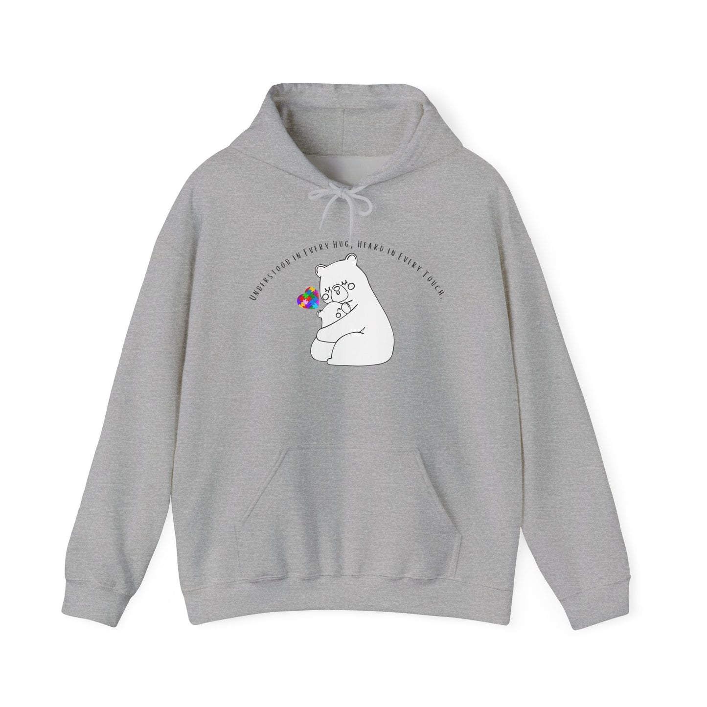 Every Hug, Every Touch - Autism Awareness Hoodie - Gift for Her, Unisex Comfort