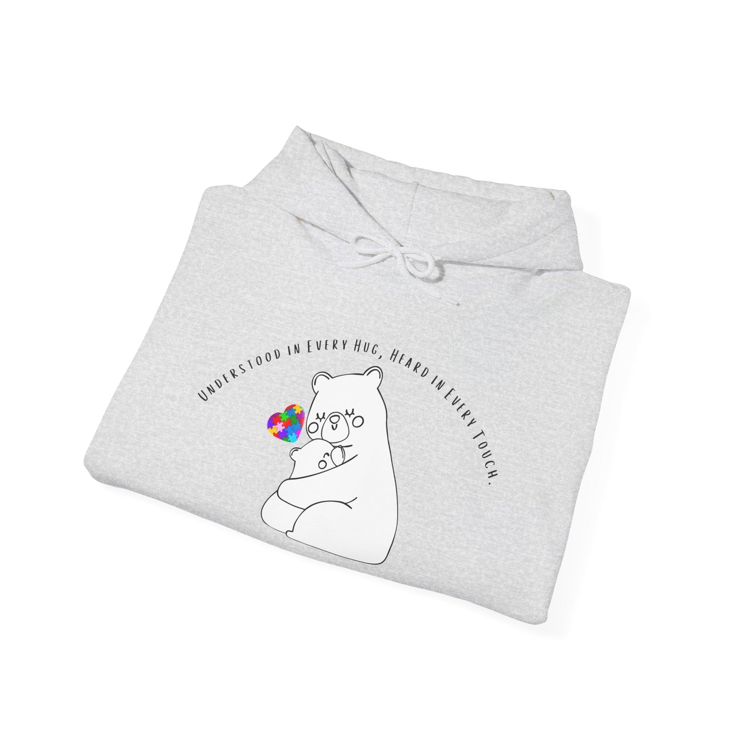Every Hug, Every Touch - Autism Awareness Hoodie - Gift for Her, Unisex Comfort