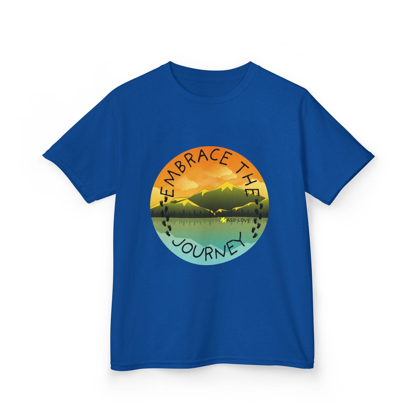 Embrace the Journey - Autism Awareness Kids Tee