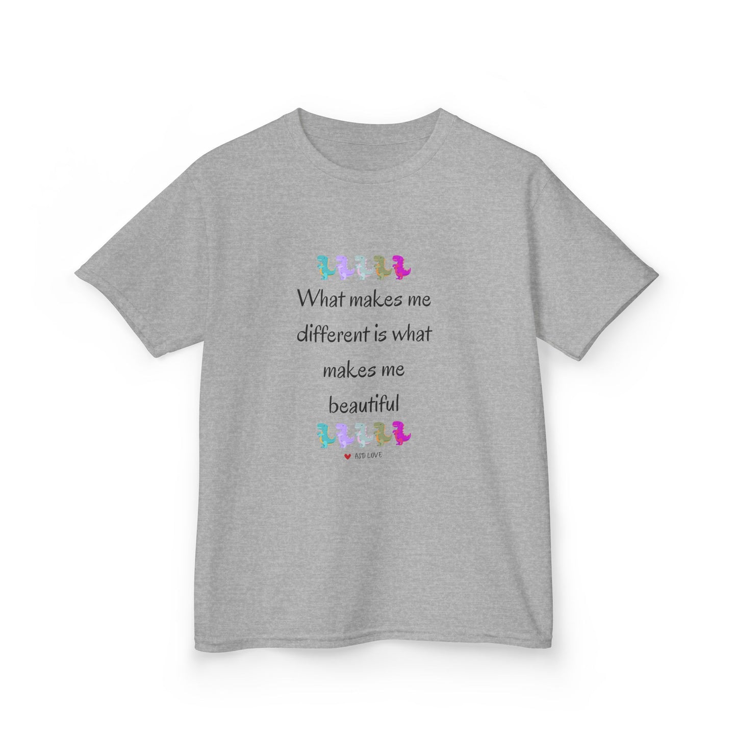 Different is Beautiful - Autism Awareness Kids Tee