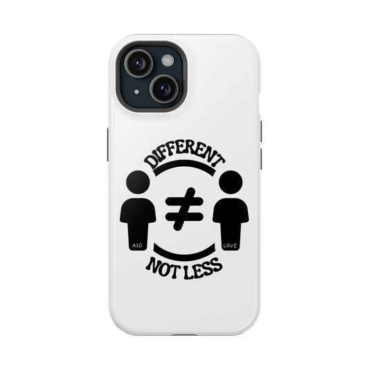 Silhouette Harmony: Different, Not Less - ASD Awareness Phone Case