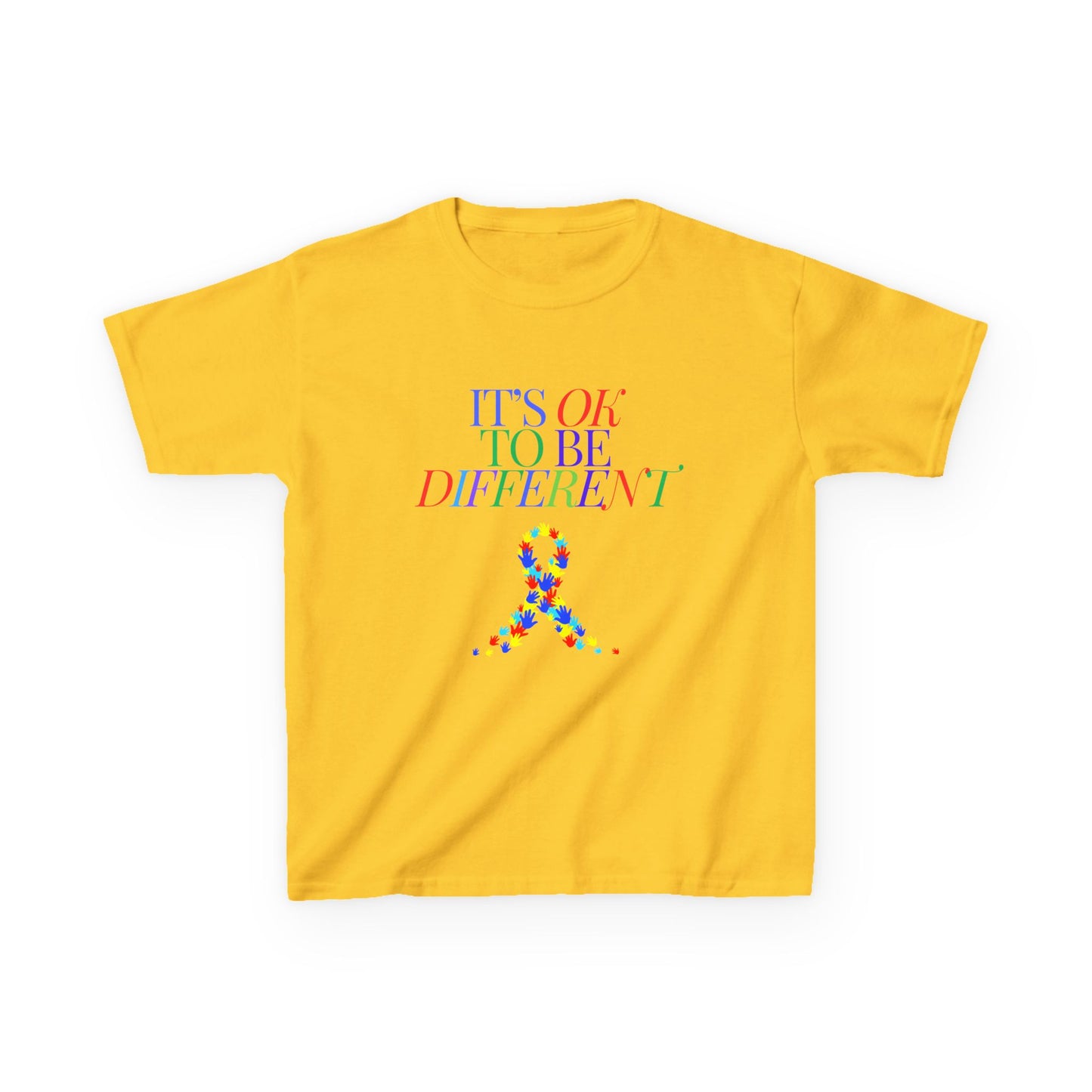 It's Okay to Be Different - ASD Awareness Kids Shirt