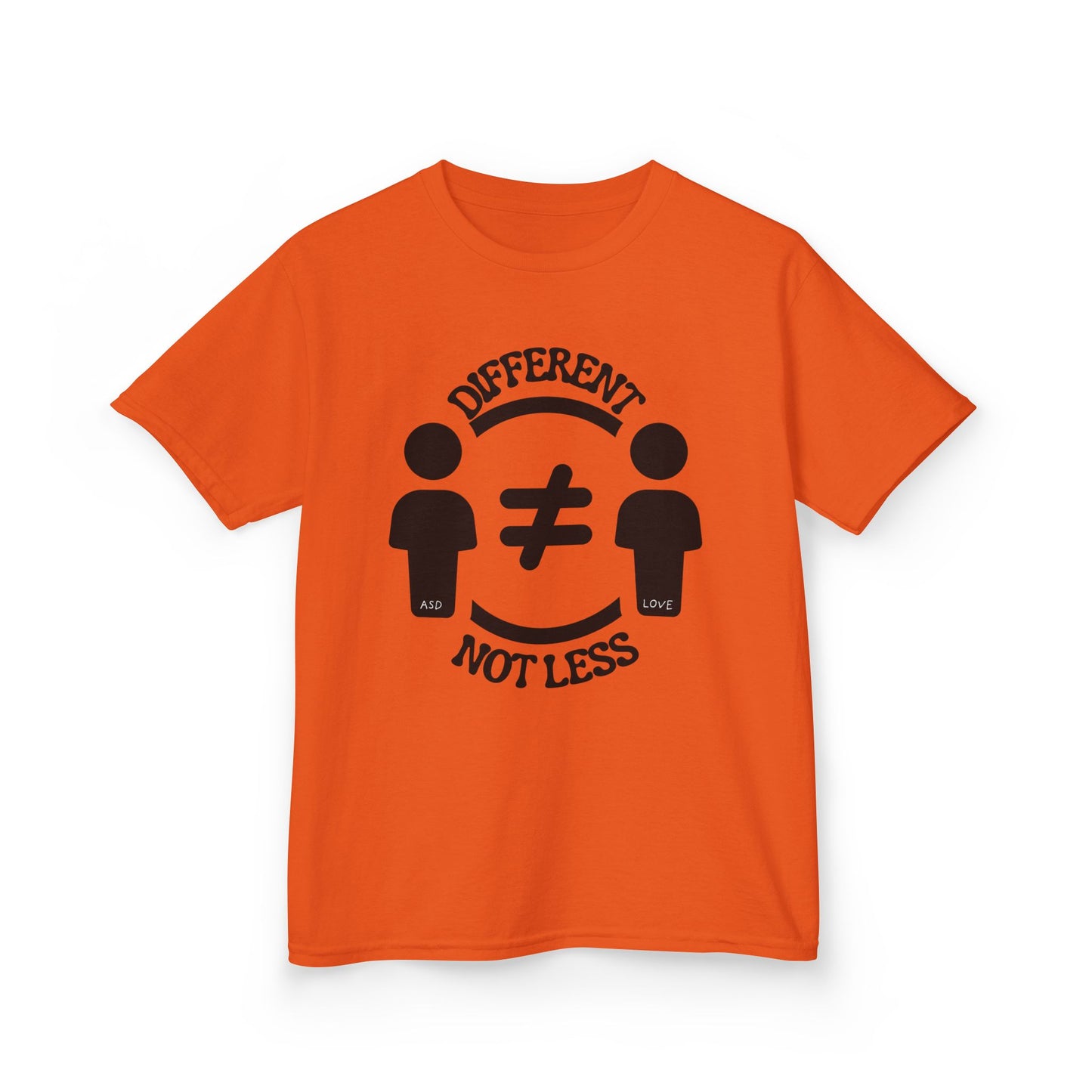 Different Not Less - Equality Autism Awareness kids Tee