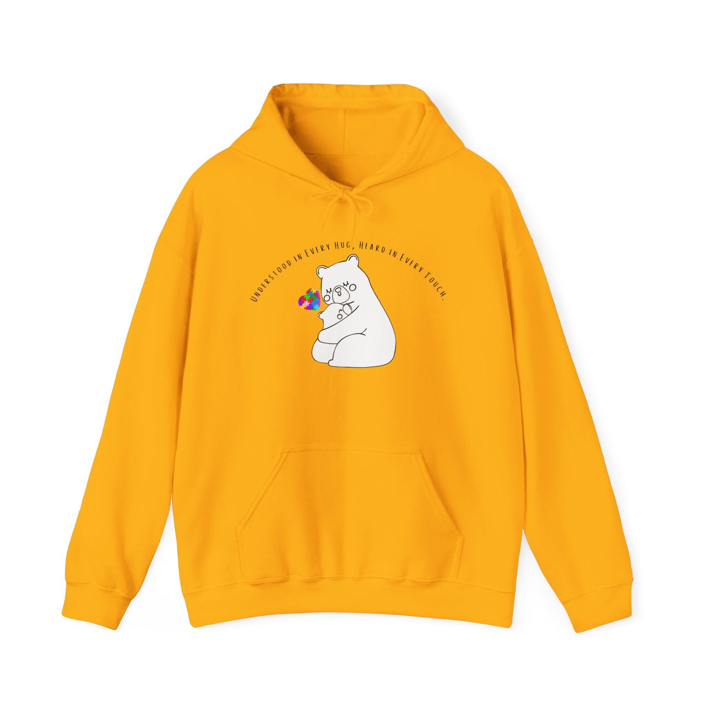 Every Hug, Every Touch - Autism Awareness Hoodie - Gift for Her, Unisex Comfort