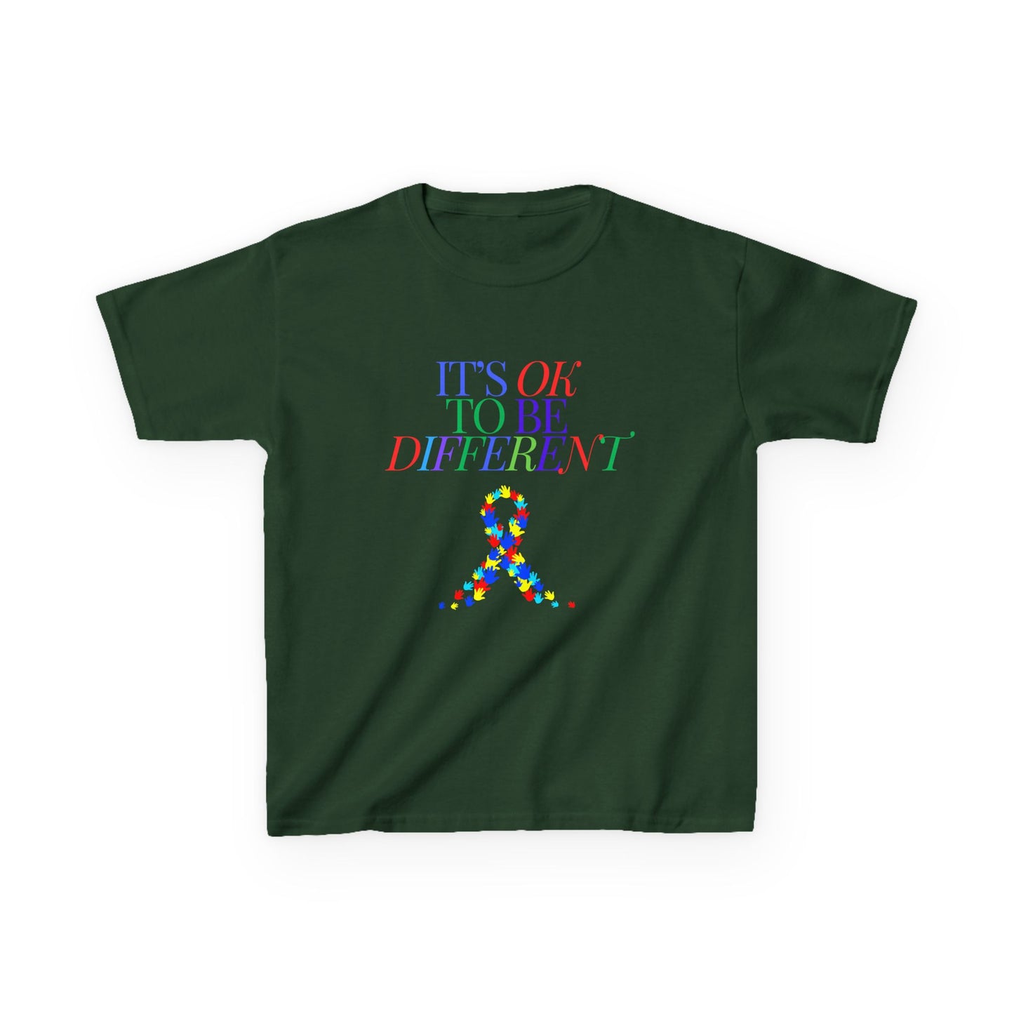 It's Okay to Be Different - ASD Awareness Kids Shirt