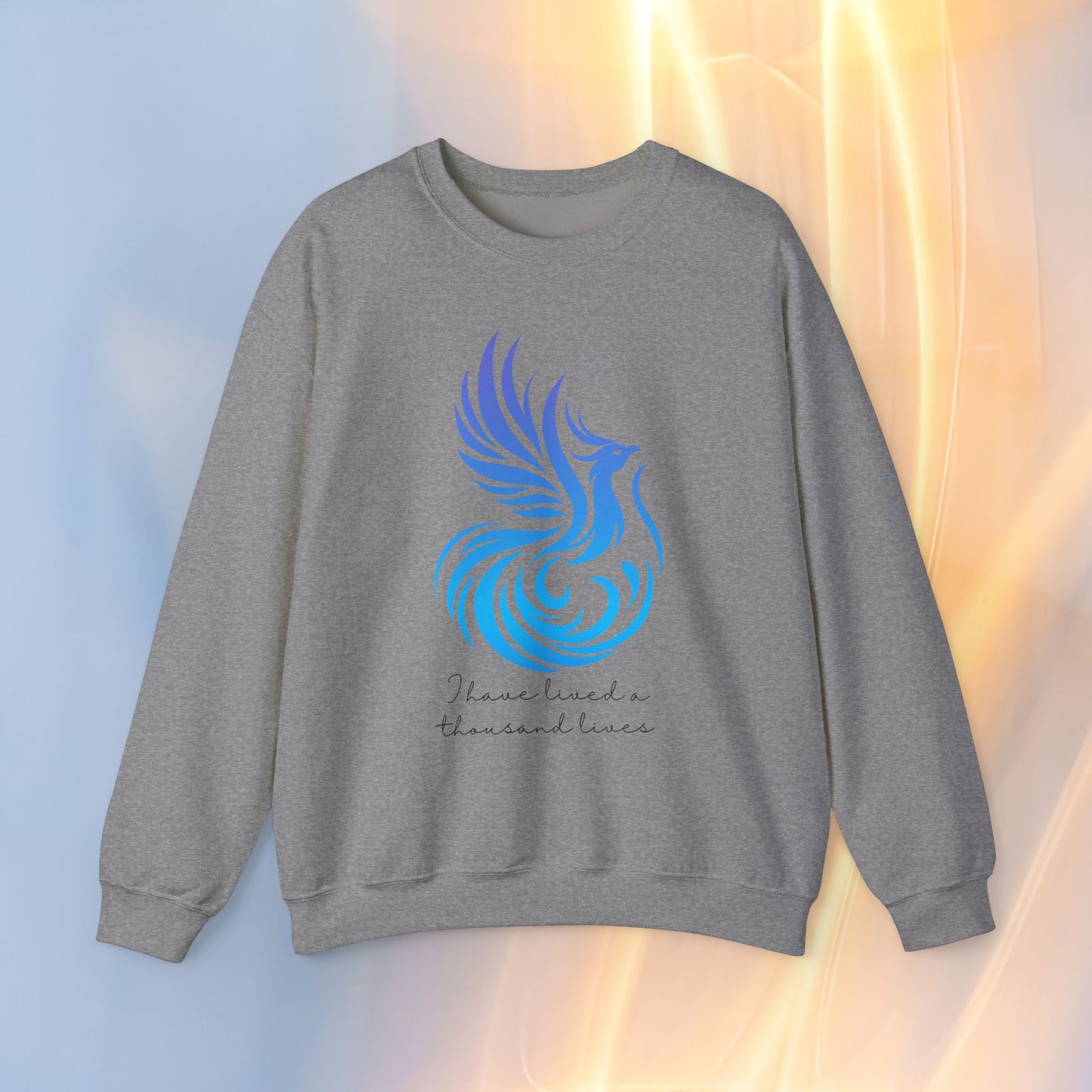 Phoenix Rising Sweatshirt - I Have Lived a Thousand Lives | Inspirational Unisex Sweatshirt