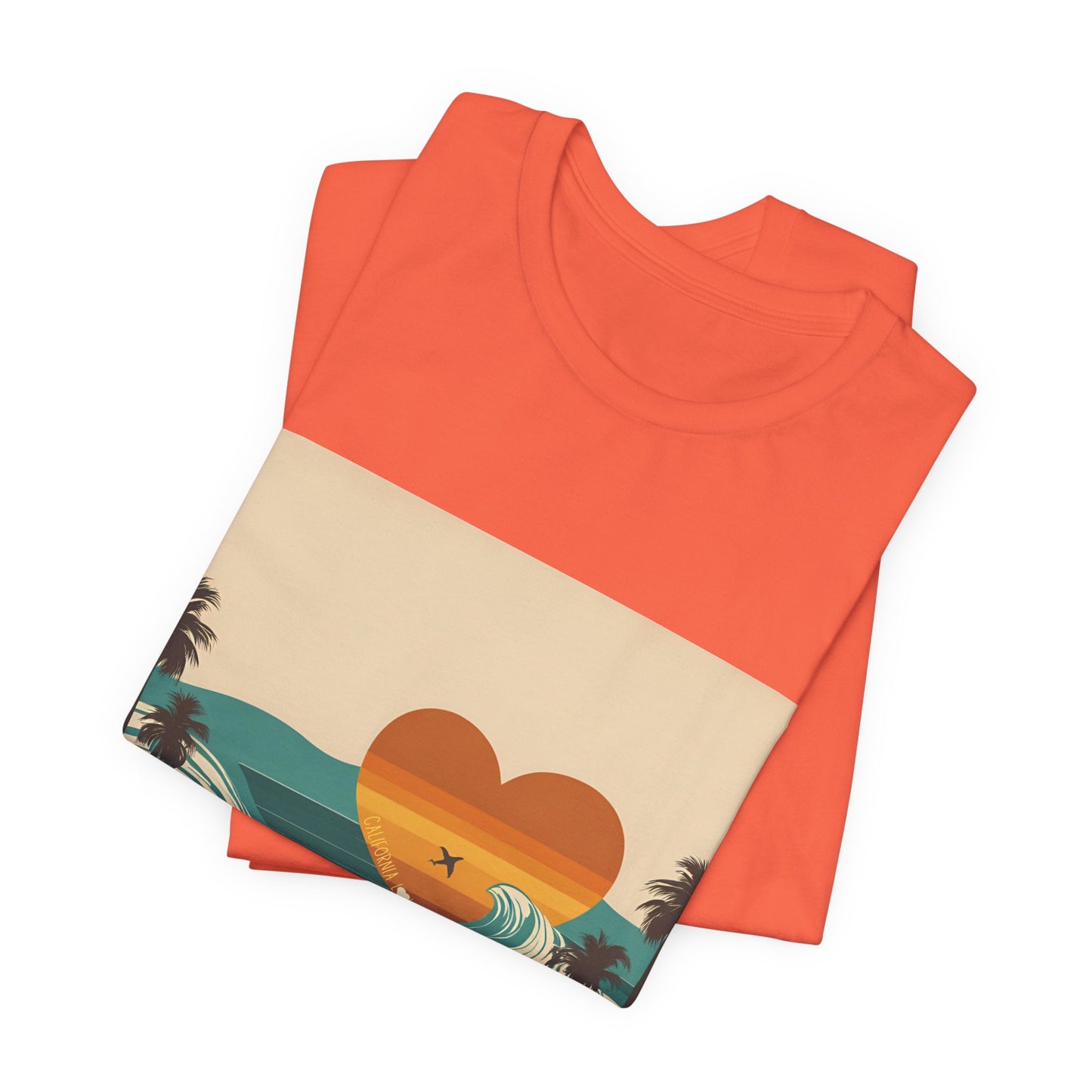California Love Sunset - Unisex Jersey Short Sleeve Tee