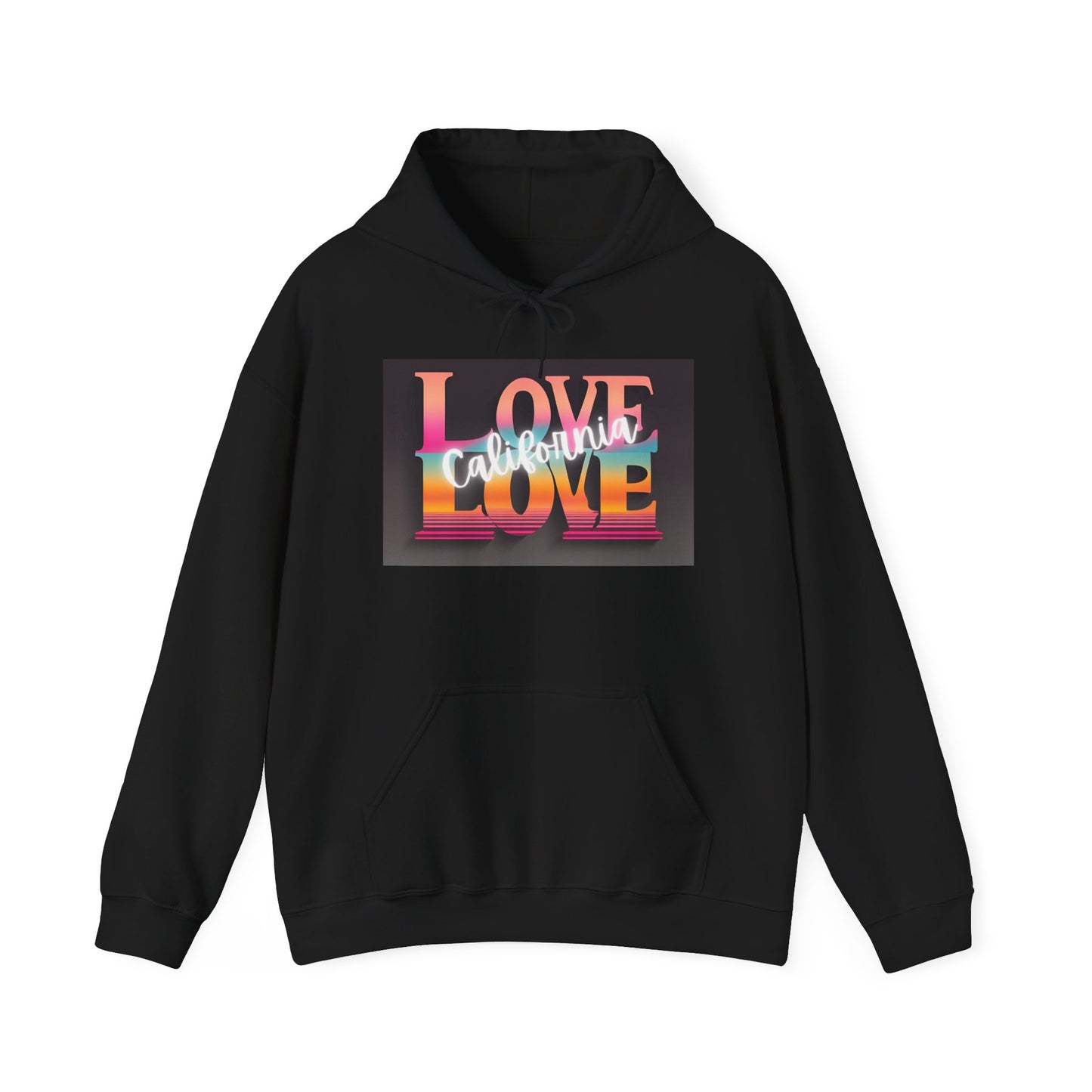 Love, LOVE, California Hoodie (NW) - Cali Love