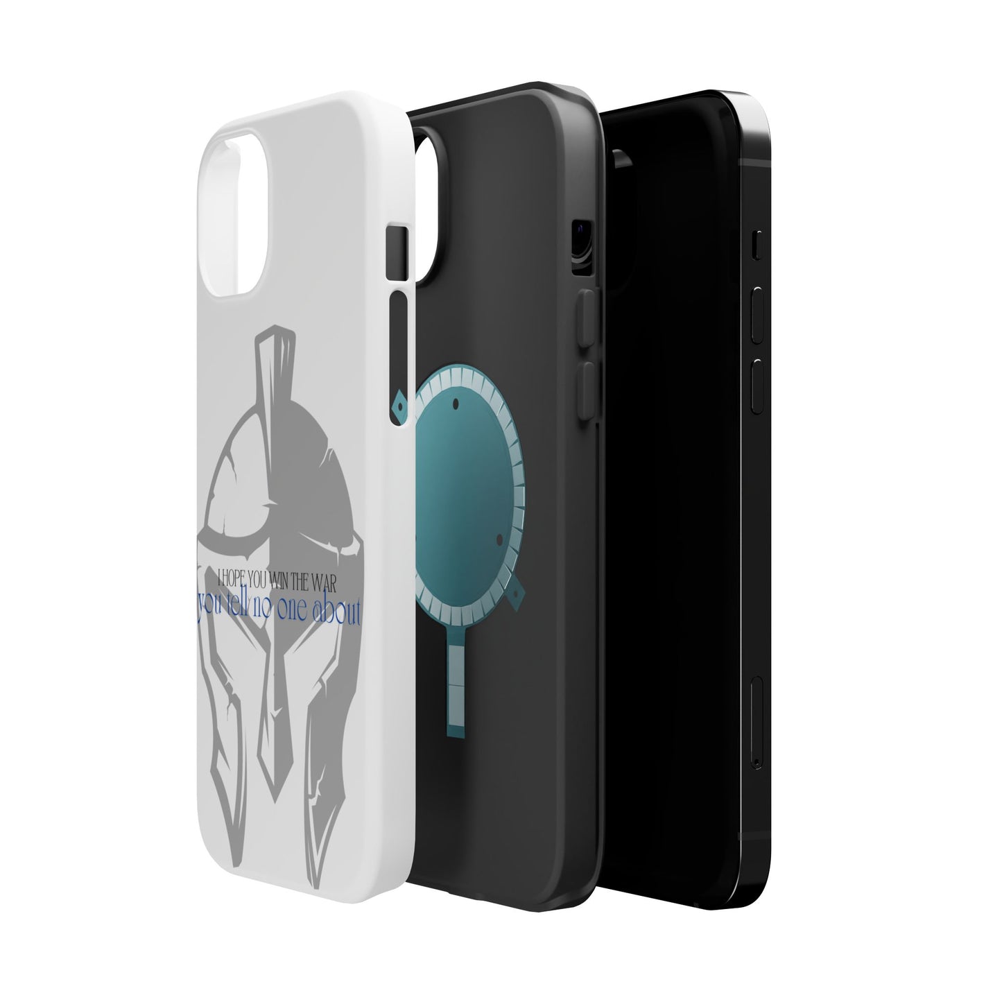 Spartan Strength: Win the War You Tell No One About - Mental Health Awareness Phone Case