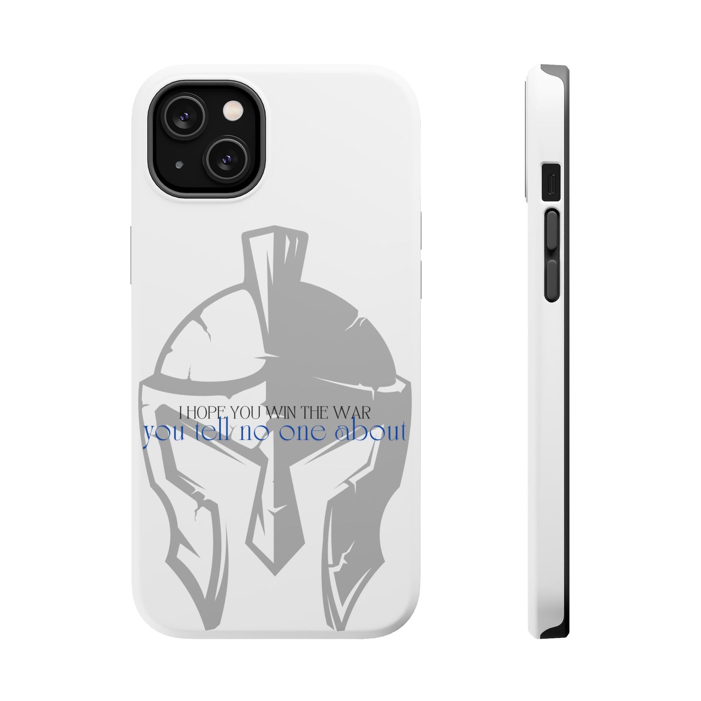 Spartan Strength: Win the War You Tell No One About - Mental Health Awareness Phone Case