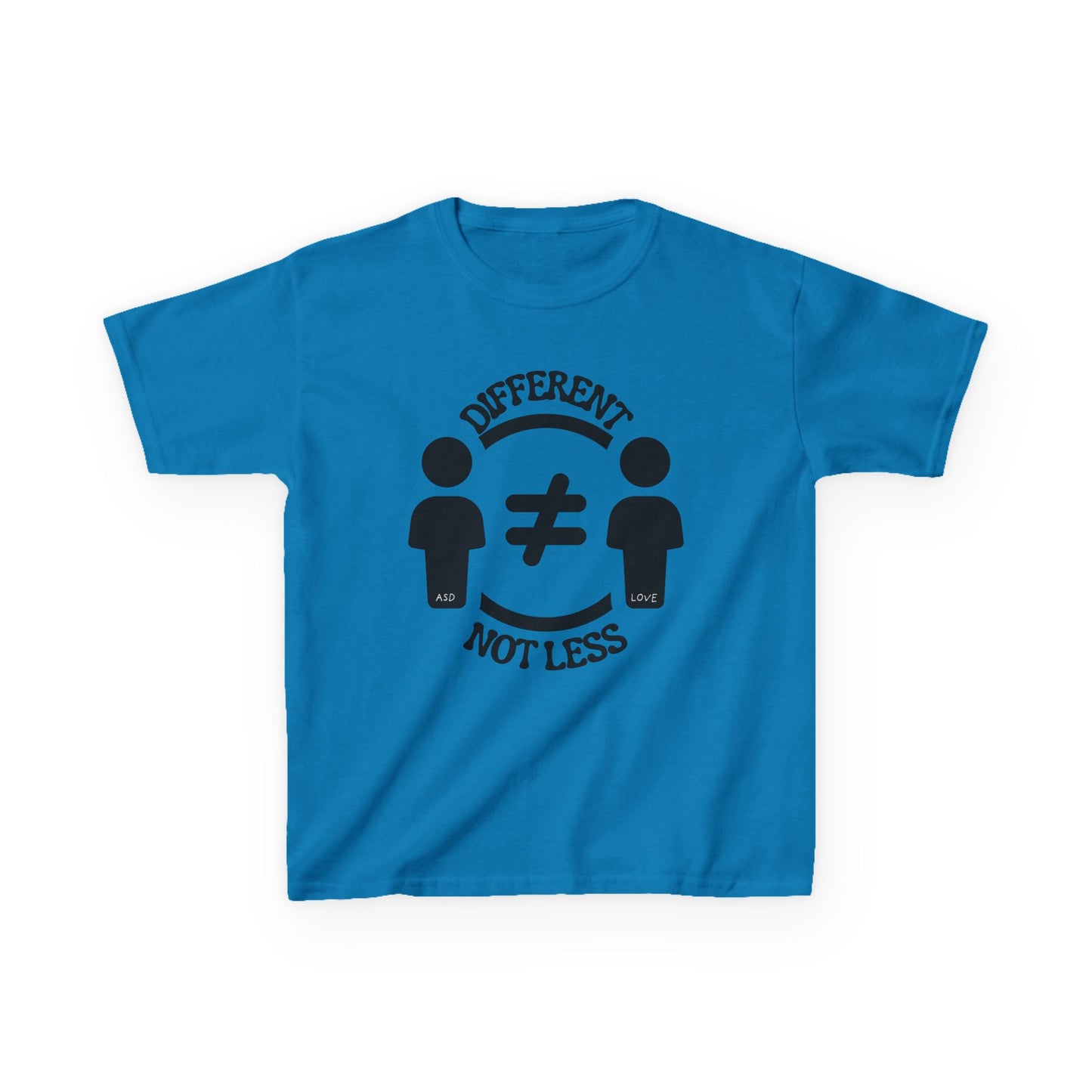 Different Not Less - Equality Autism Awareness kids Tee