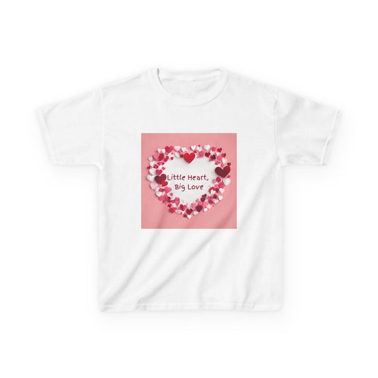 Little Heart, Big Love - Valentine's Kids Tee
