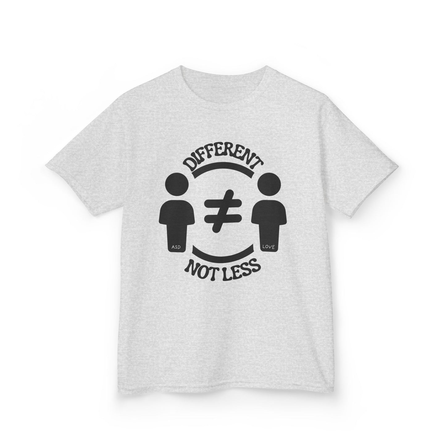 Different Not Less - Equality Autism Awareness kids Tee