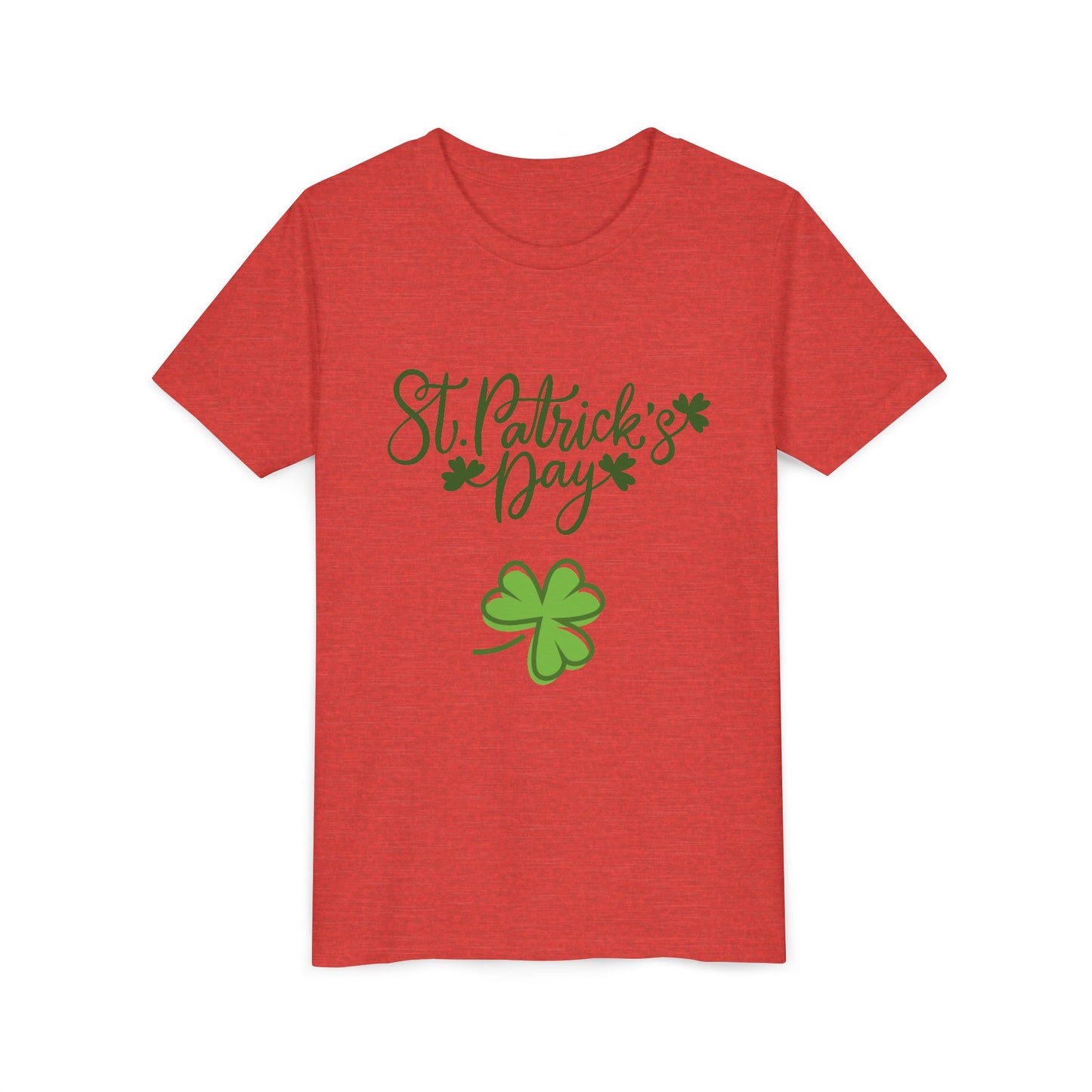 St. Patrick's Day Shamrock Youth Tee | Kids Irish Holiday Shirt