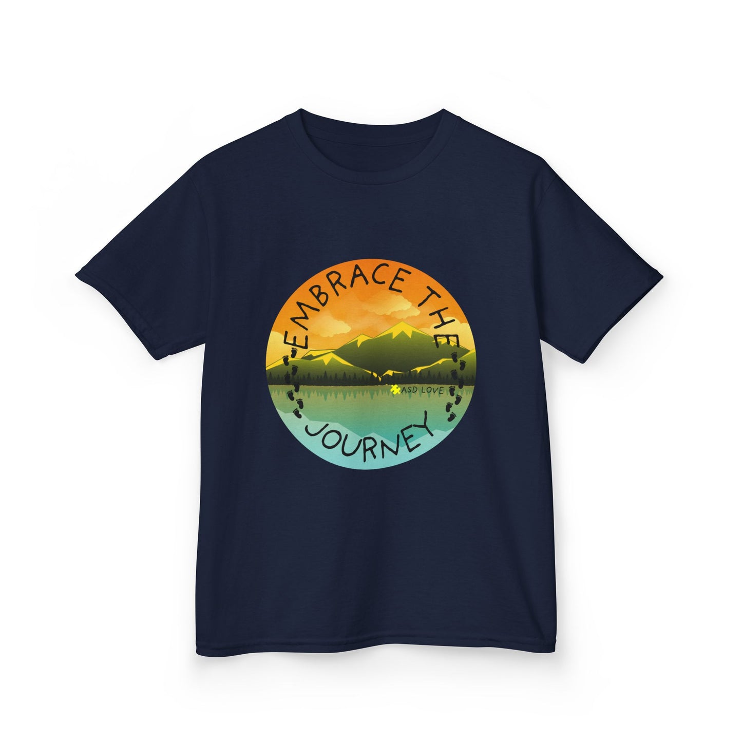 Embrace the Journey - Autism Awareness Kids Tee