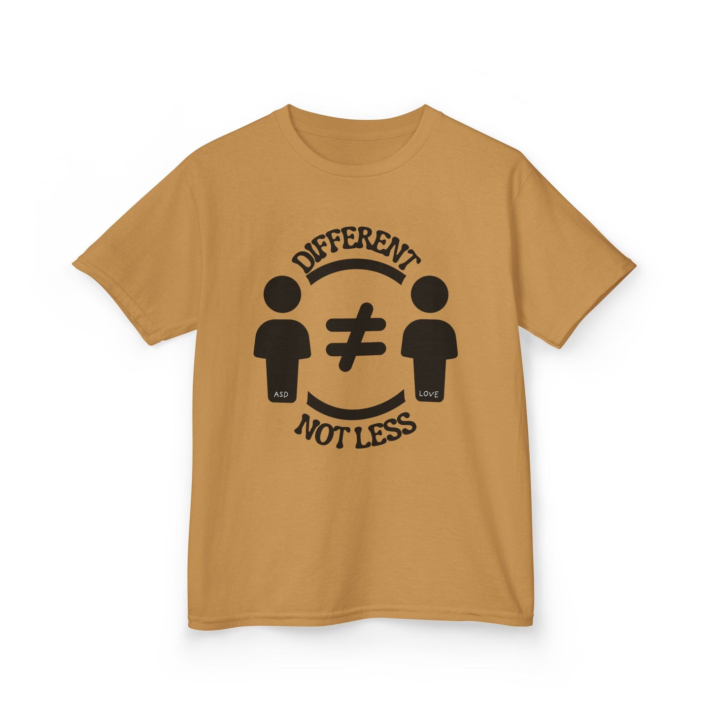 Different Not Less - Equality Autism Awareness kids Tee