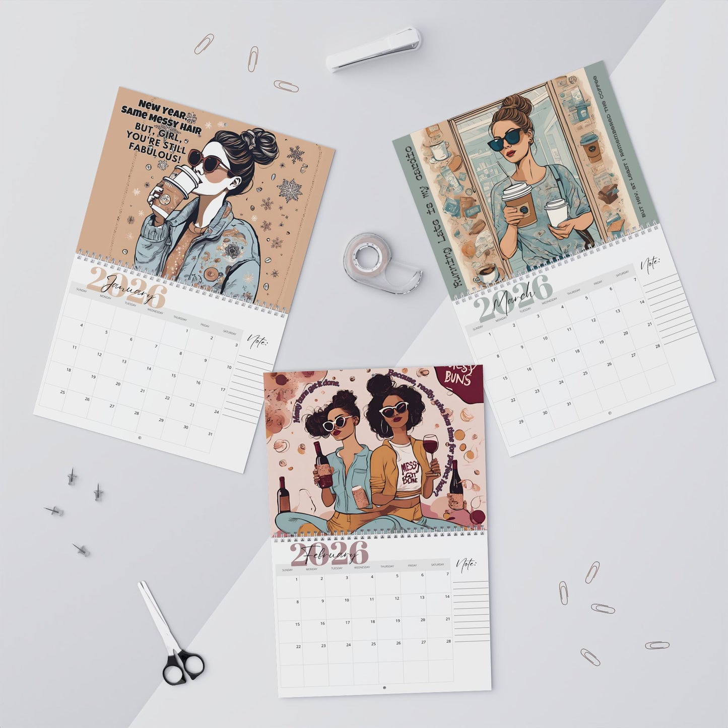 A 2026 Calendar for the Perfectly Imperfect! - Real Life, Real Messy