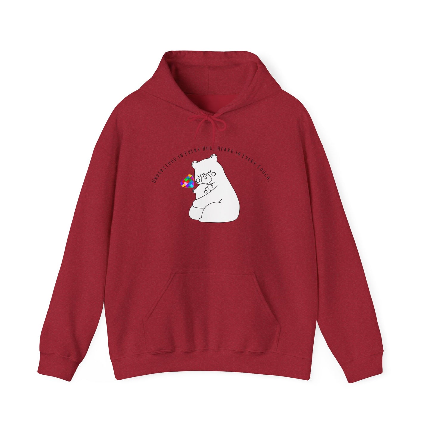 Every Hug, Every Touch - Autism Awareness Hoodie - Gift for Her, Unisex Comfort