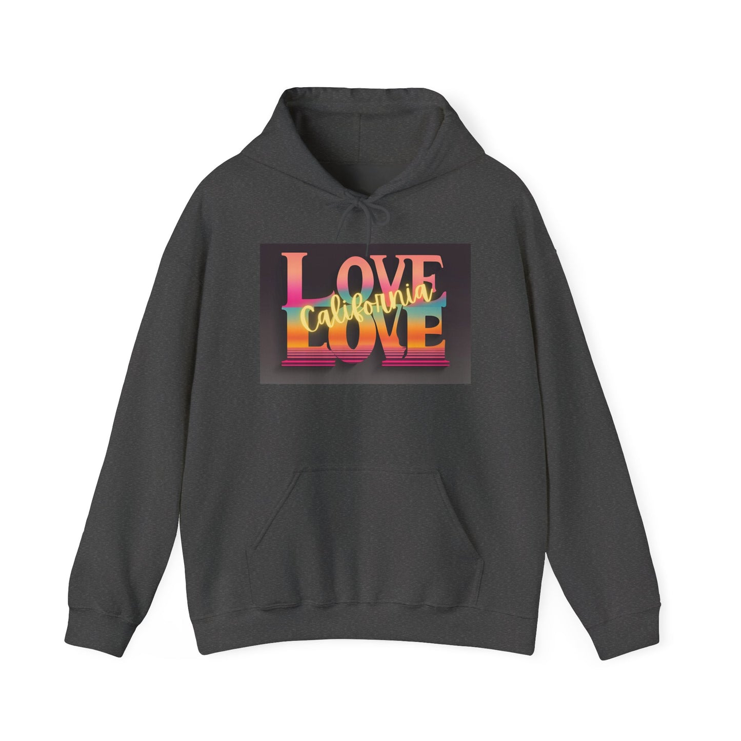 Love, LOVE, California Hoodie (NY) - Cali Love