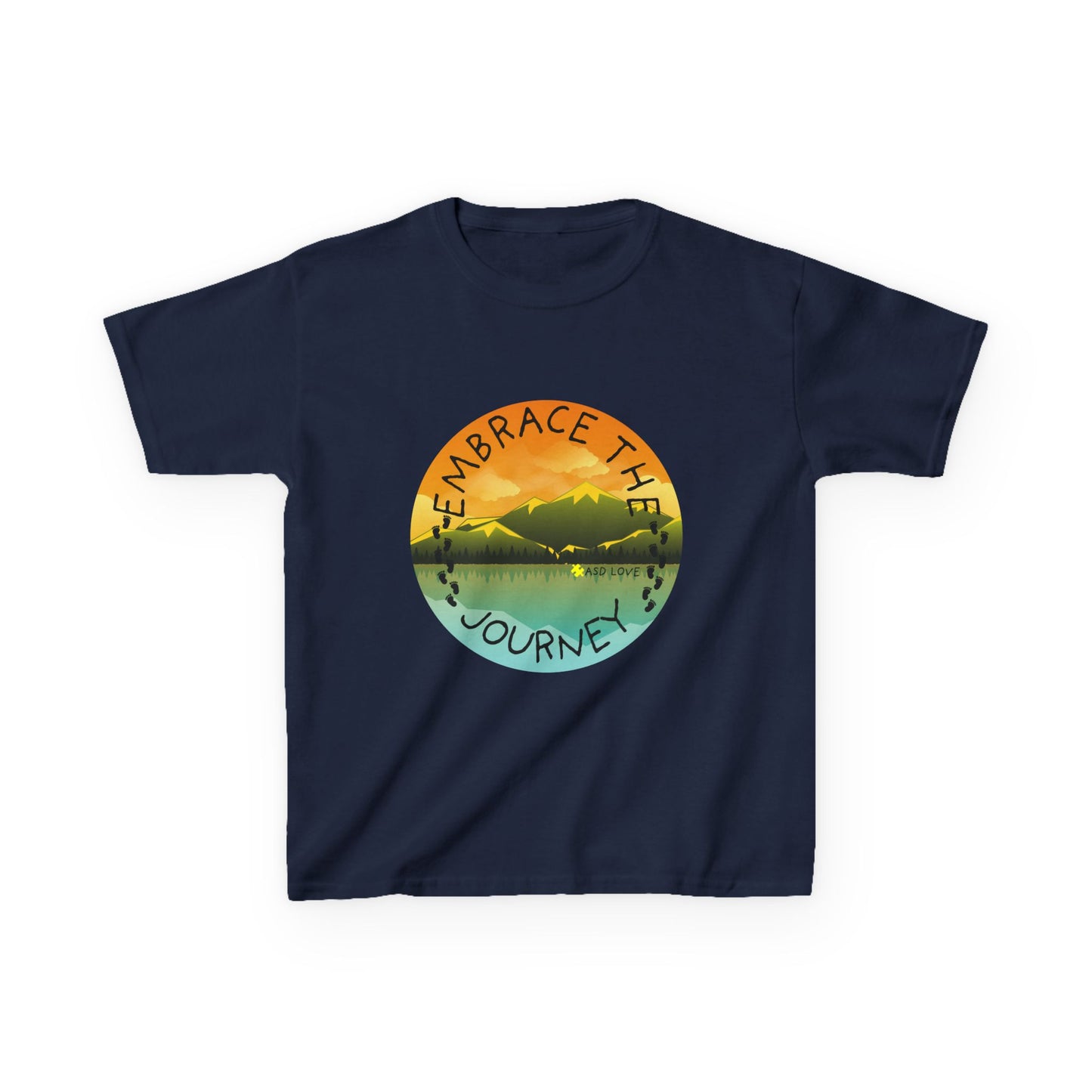 Embrace the Journey - Autism Awareness Kids Tee