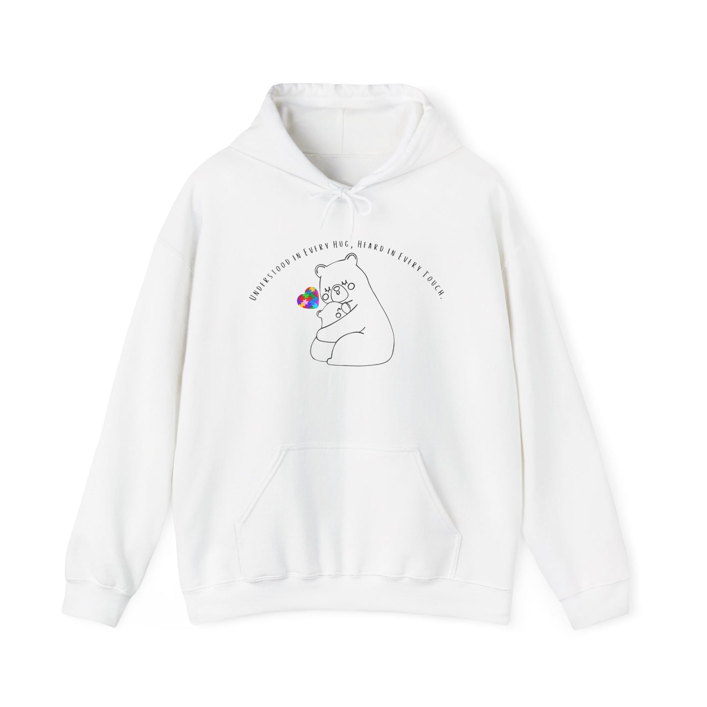 Every Hug, Every Touch - Autism Awareness Hoodie - Gift for Her, Unisex Comfort