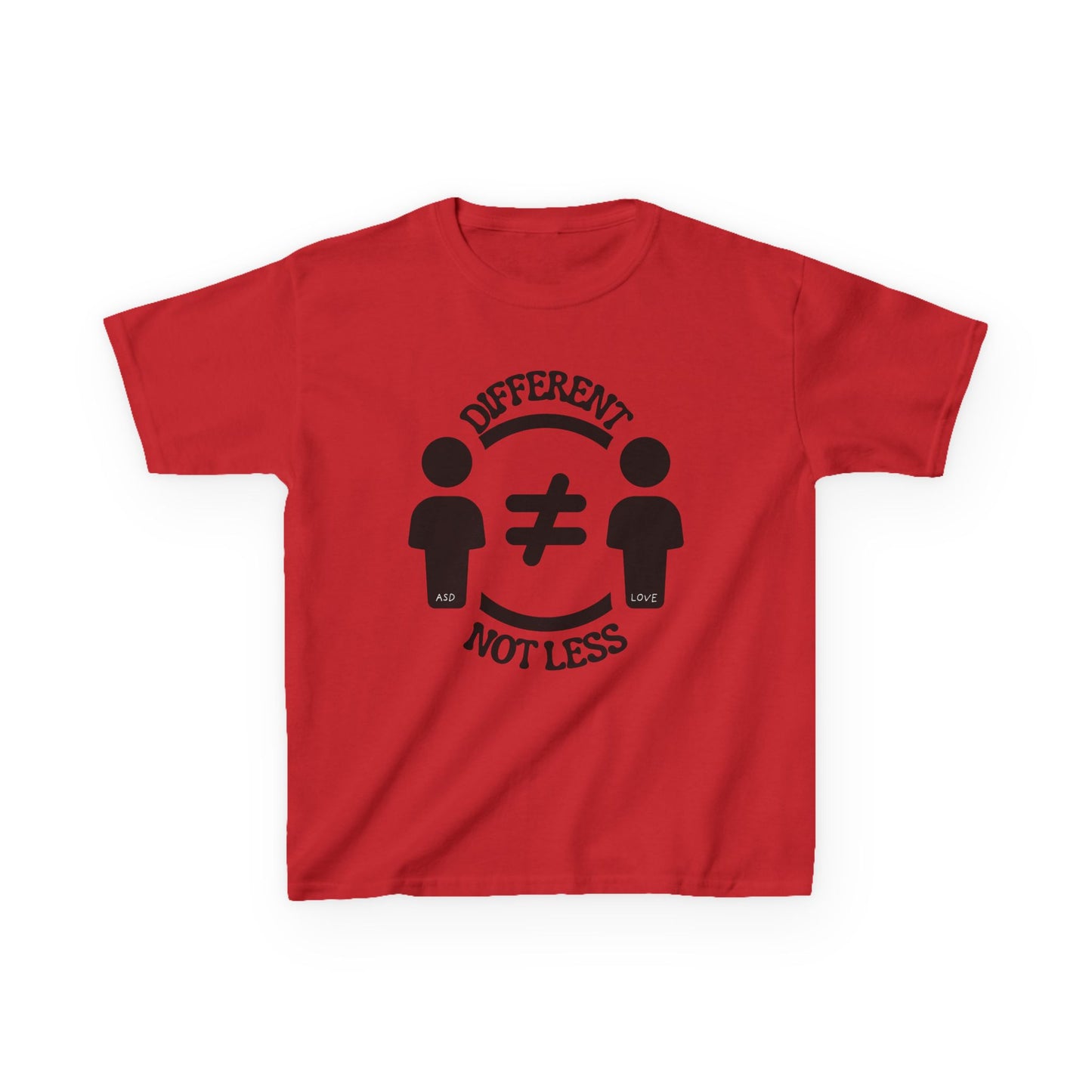 Different Not Less - Equality Autism Awareness kids Tee