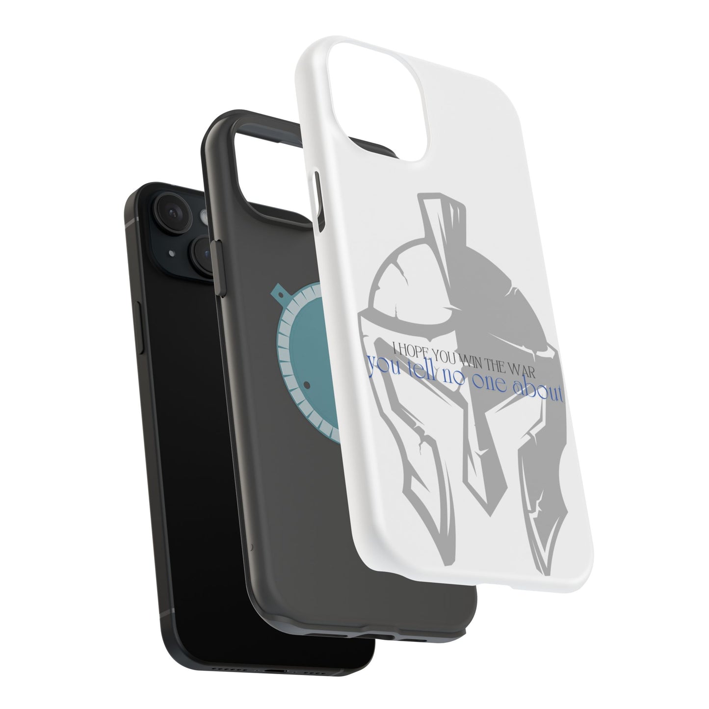Spartan Strength: Win the War You Tell No One About - Mental Health Awareness Phone Case