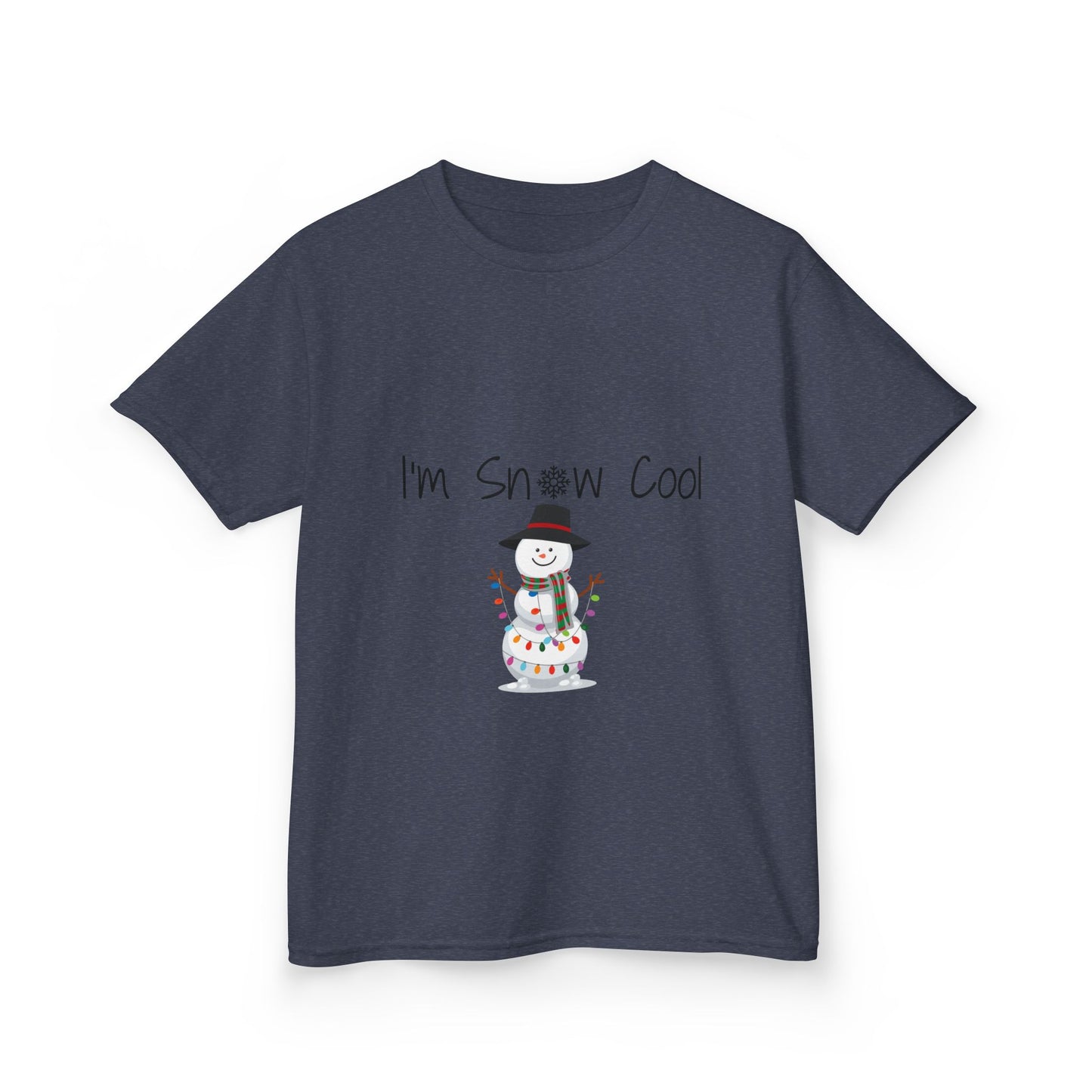 I'm Snow Cool Kids Tee - Fun Holiday Snowman Shirt for Boys and Girls