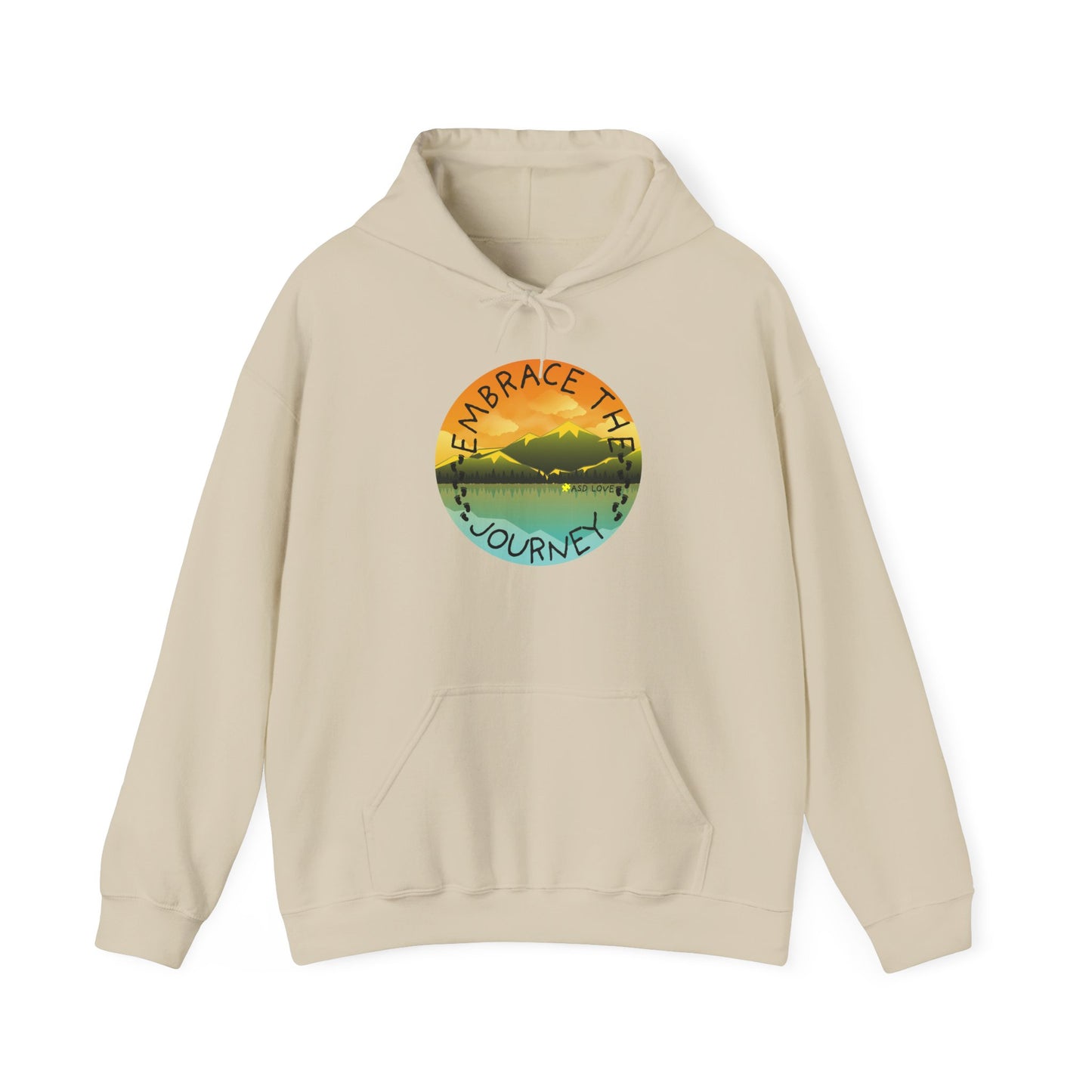 Embrace the Journey | Hoodie | Autism Awareness | Diversity and Inclusivity