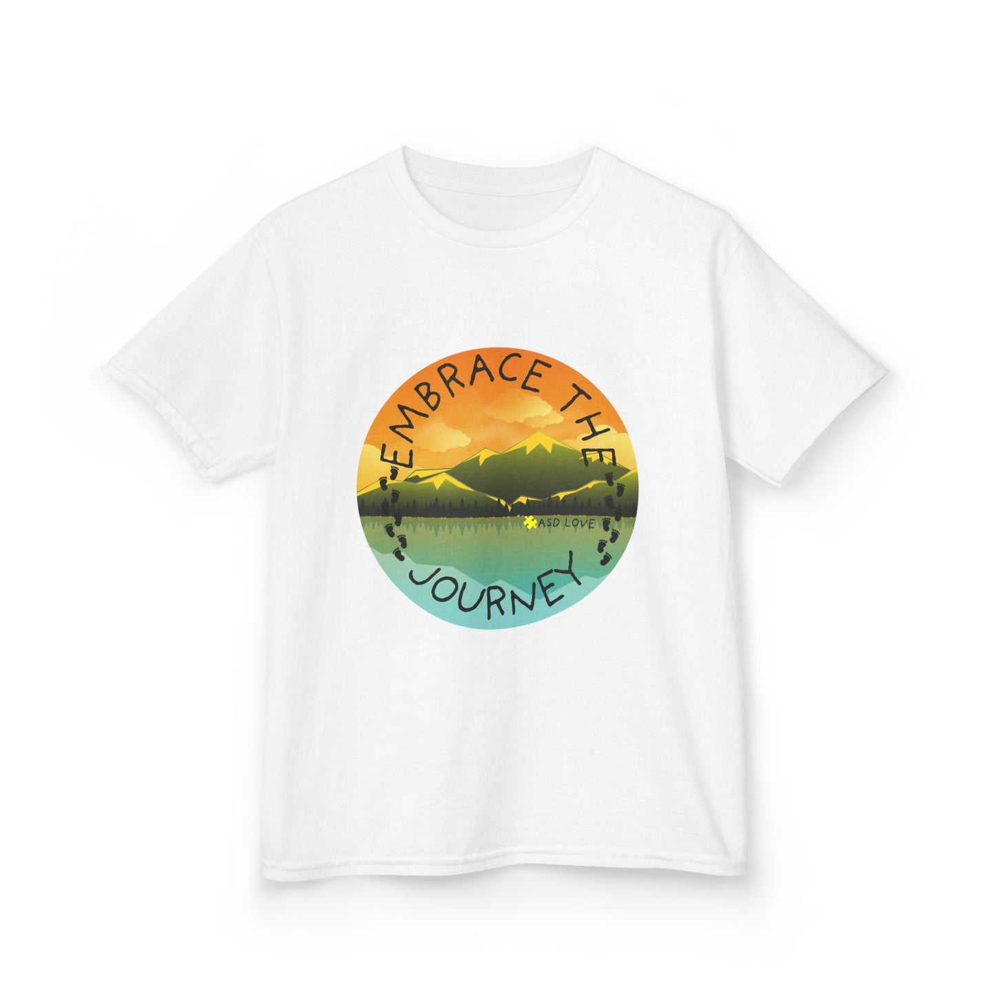 Embrace the Journey - Autism Awareness Kids Tee