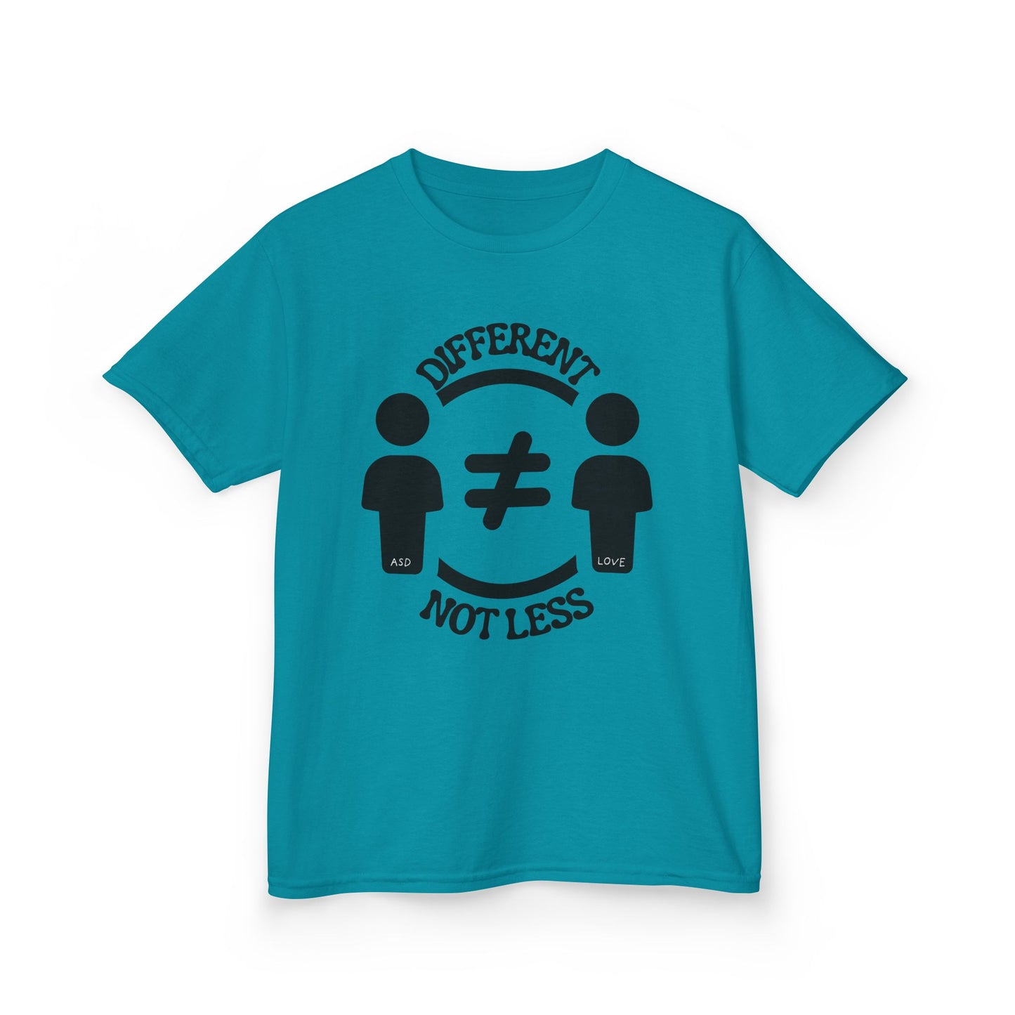Different Not Less - Equality Autism Awareness kids Tee