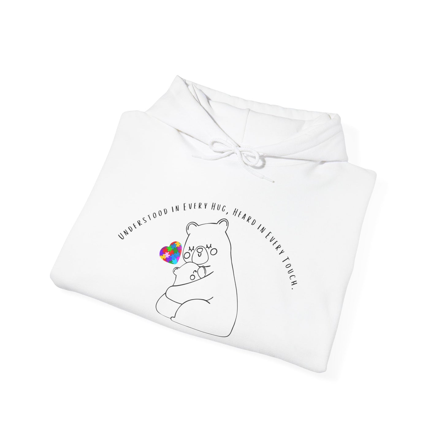 Every Hug, Every Touch - Autism Awareness Hoodie - Gift for Her, Unisex Comfort