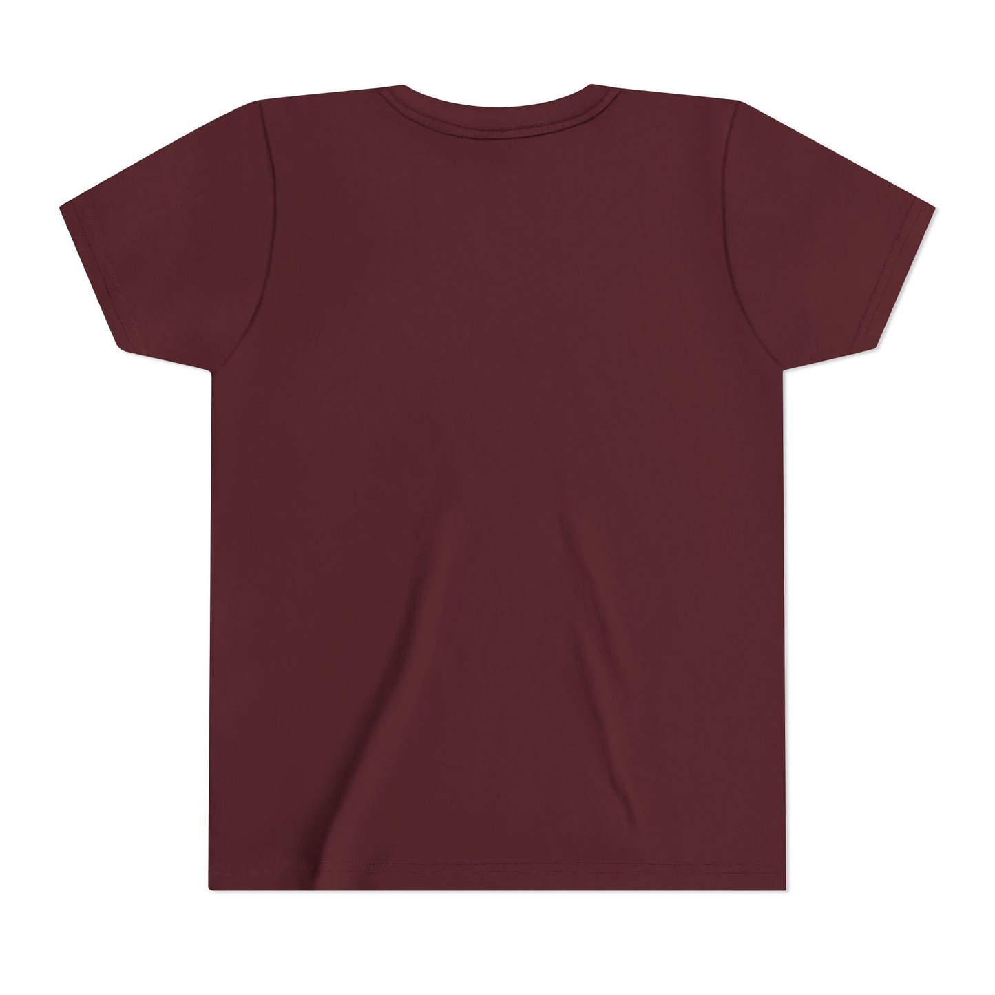 Kawaii Smiling Shamrock Youth Tee | Cute Clover St. Patrick's Day Shirt