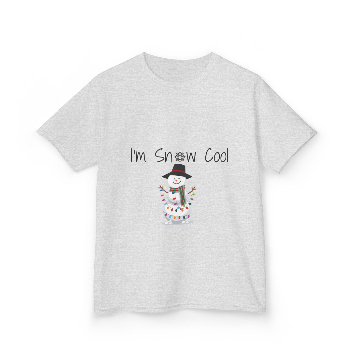 I'm Snow Cool Kids Tee - Fun Holiday Snowman Shirt for Boys and Girls