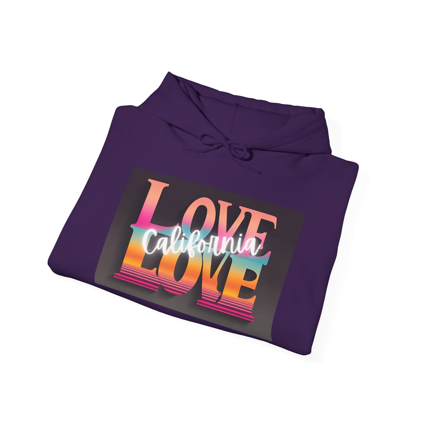 Love, LOVE, California Hoodie (NW) - Cali Love