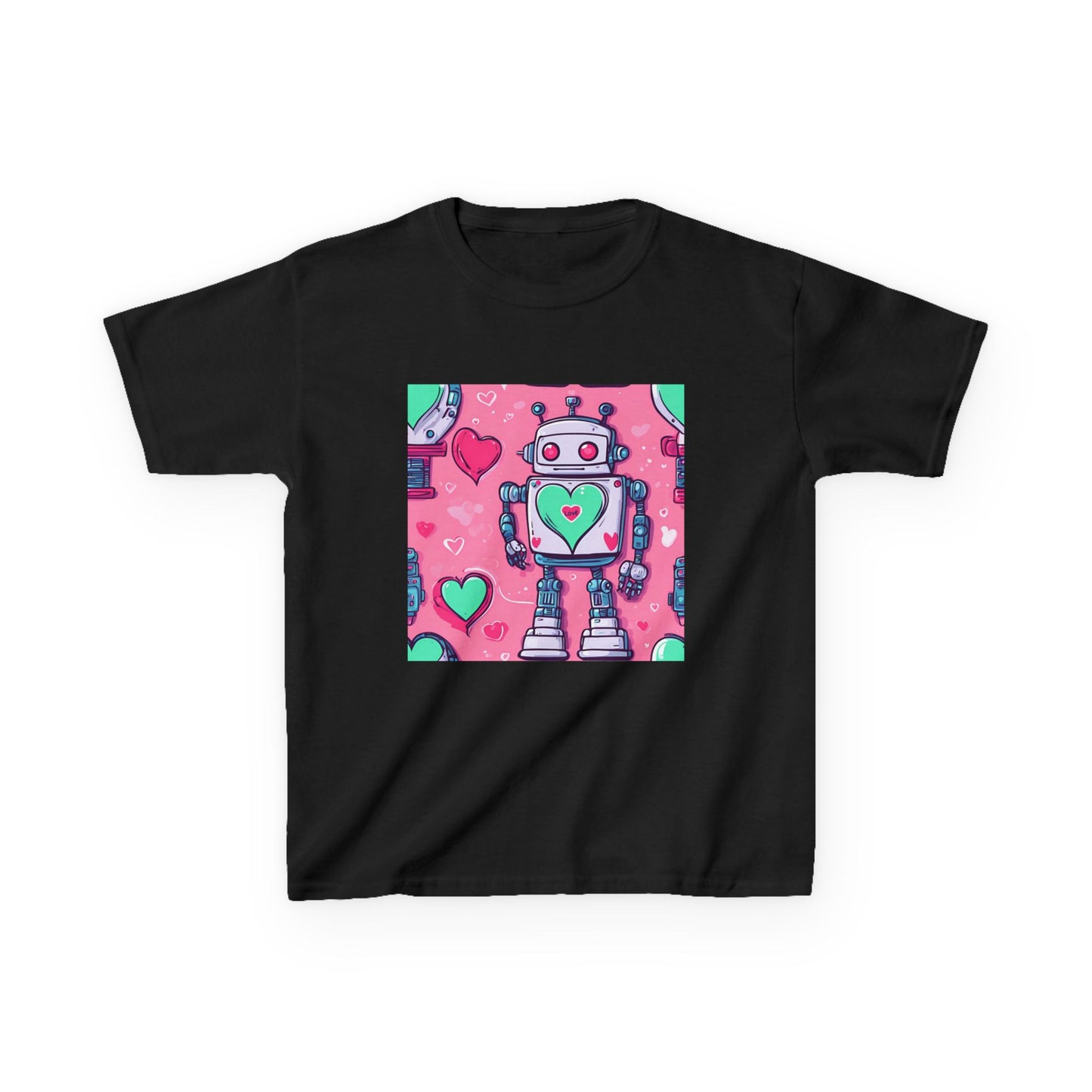 Robot Love - Robot Valentine's Kids' Tee