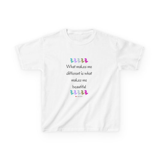 Different is Beautiful - Autism Awareness Kids Tee