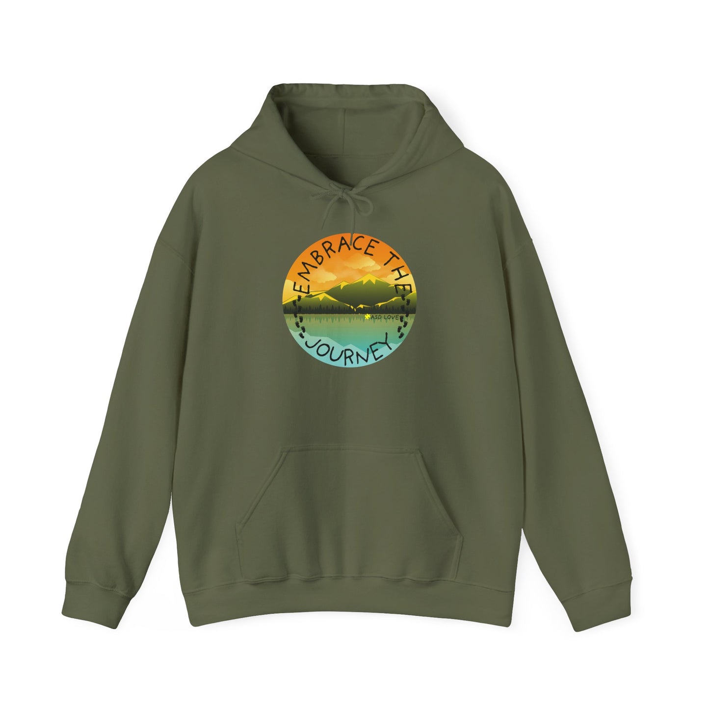 Embrace the Journey | Hoodie | Autism Awareness | Diversity and Inclusivity